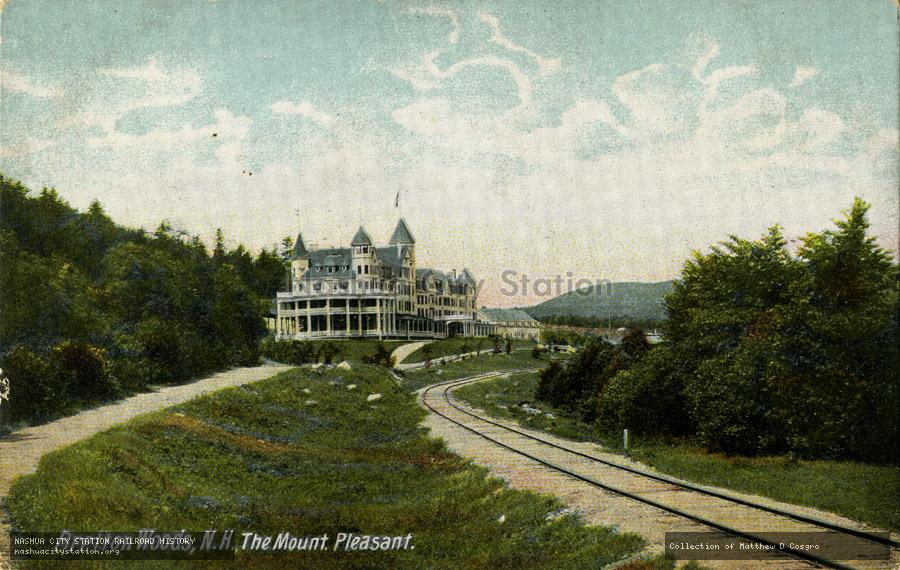 Postcard: Bretton Woods, New Hampshire, The Mount Pleasant